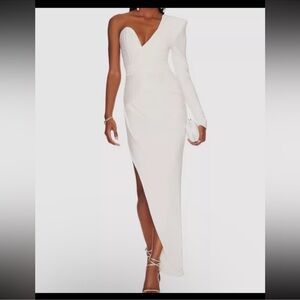 Zhivago gown dress, size 8 one shoulder